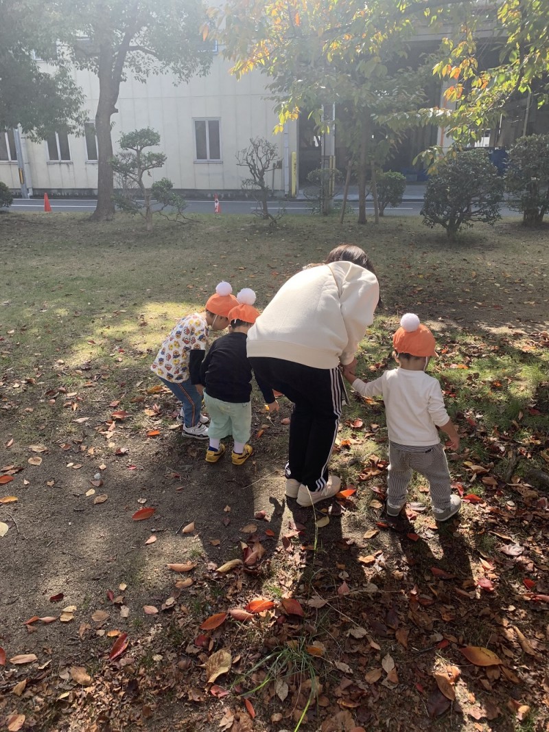 Blog 秋のお散歩 企業主導型保育園 キッズルーム京町堀